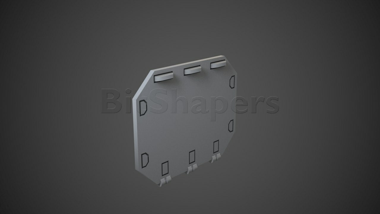 Closed Back & Murmillo Conversion Bits For Gladiator Tank