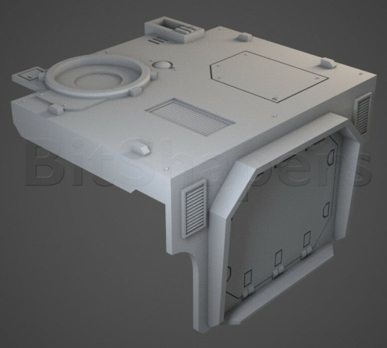 Closed Back & Murmillo Conversion Bits For Gladiator Tank