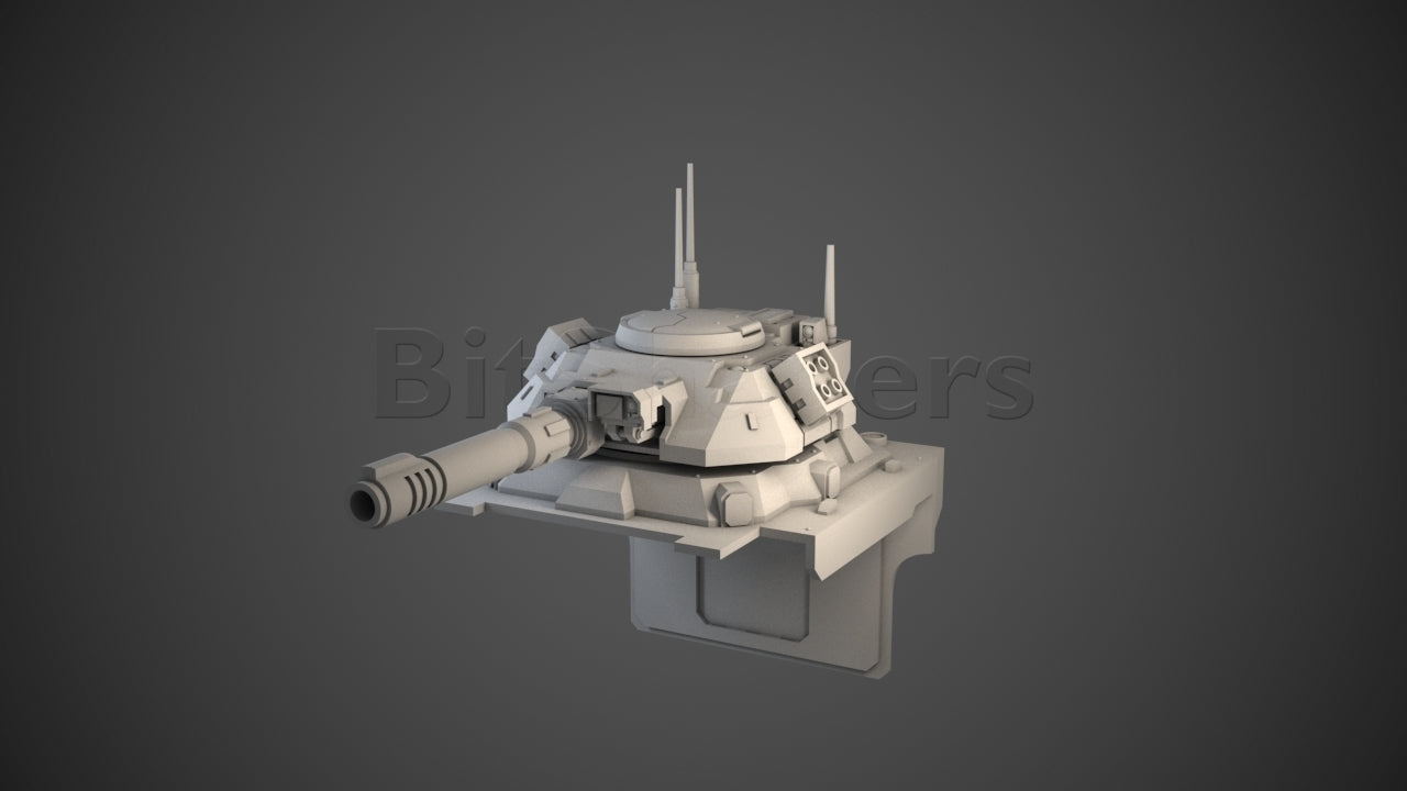 Closed Back & Murmillo Conversion Bits For Gladiator Tank