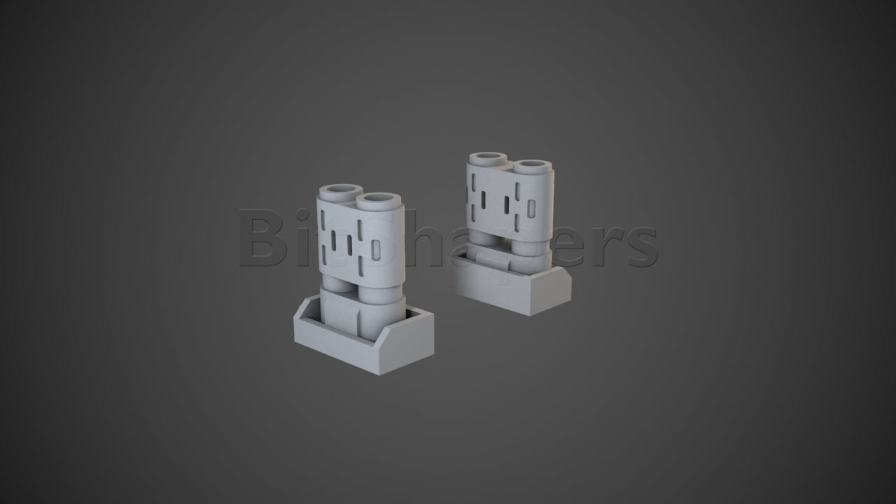 Closed Back & Murmillo Conversion Bits For Gladiator Tank