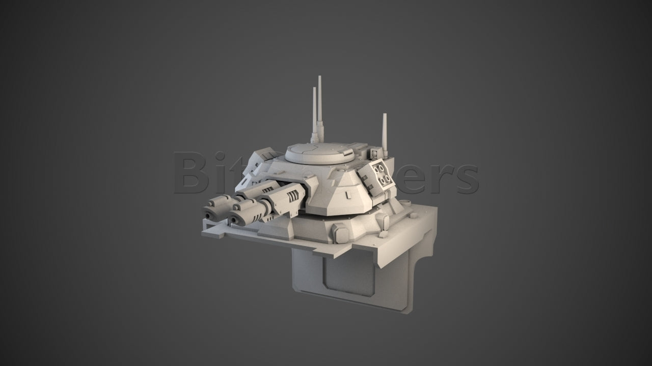 Closed Back & Murmillo Conversion Bits For Gladiator Tank