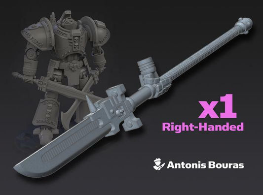 Arch Battleknight Bits: Deamon Implaer (Right)