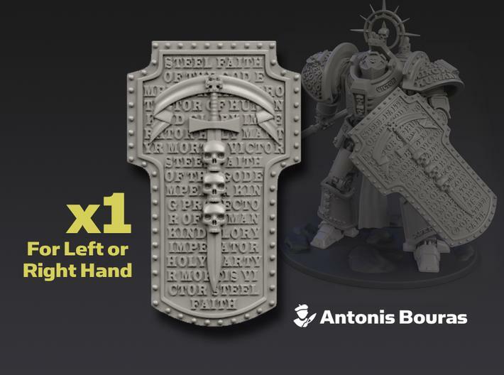 Arch Battleknight Bits: Tempest Shield w/ Hands