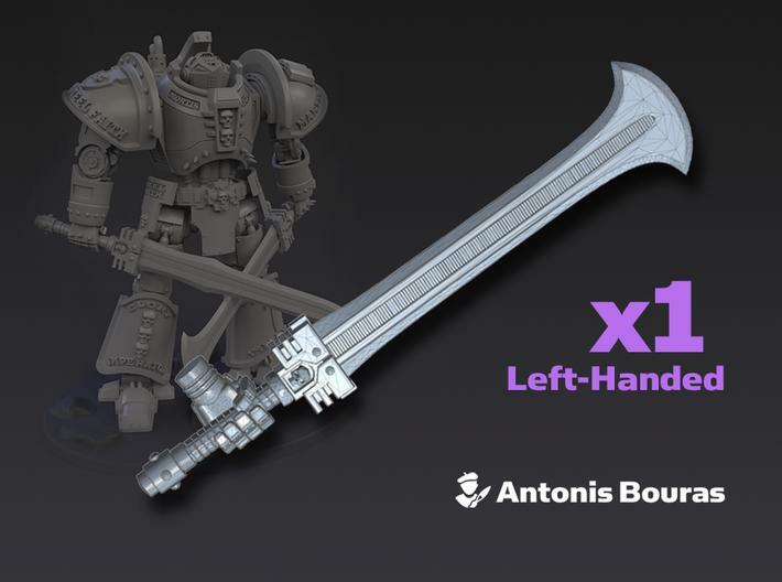 Arch Battleknight Bits: Deamon Cleaver (Left)