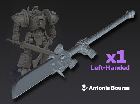 Arch Battleknight Bits: Deamon Glaive (Left)