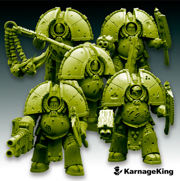 Blighted Saturnus Terminator 5x Squad Pack