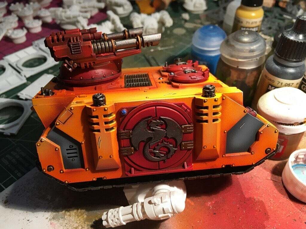 Chaos Maul: Mark-1 APC Round Doors
