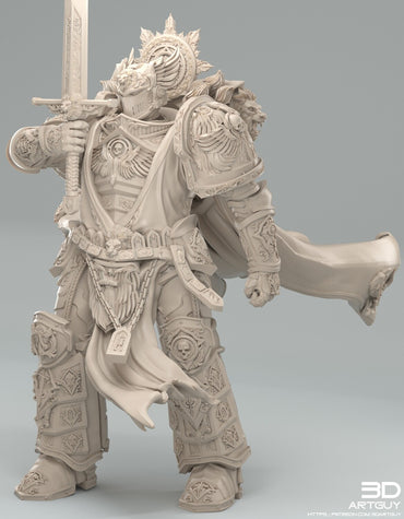 First Knight Miniature 3dArtGuy