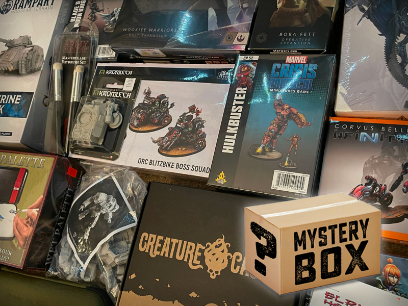 Spikey Bits $56 Mystery Miniatures Box