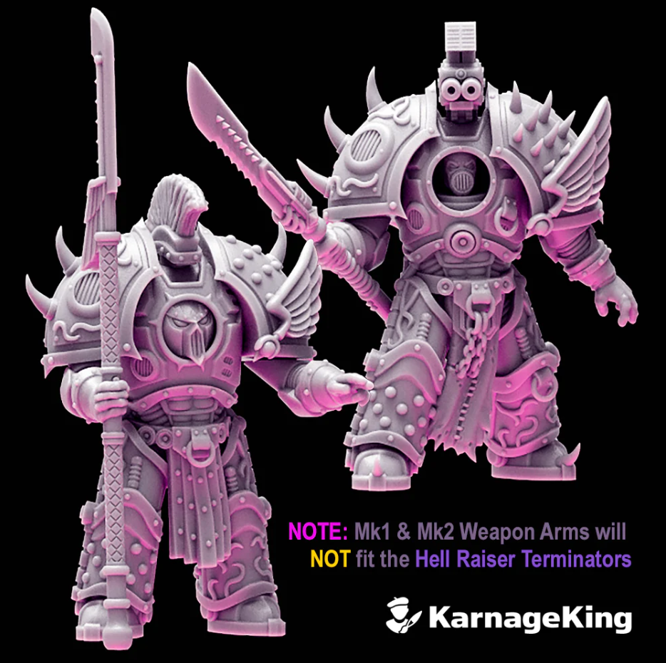Hell Raiser Terminators - Squad Pack