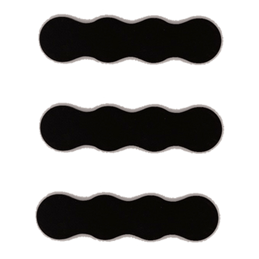 3pcs 4-Man Straight Plasteel & Adhesive Movement Tray