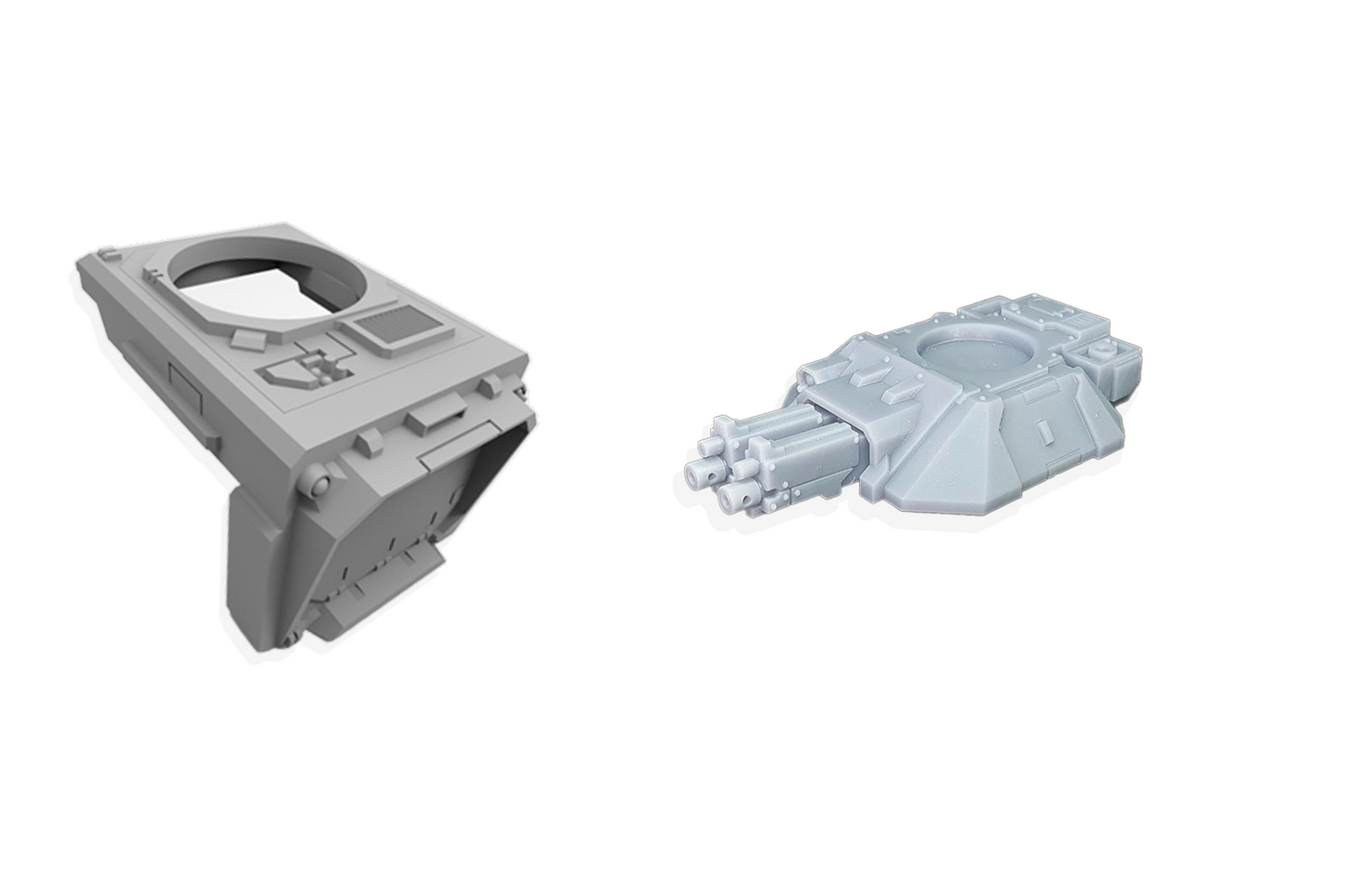 Double Turret V2 Conversion Bits Gladiator Tank