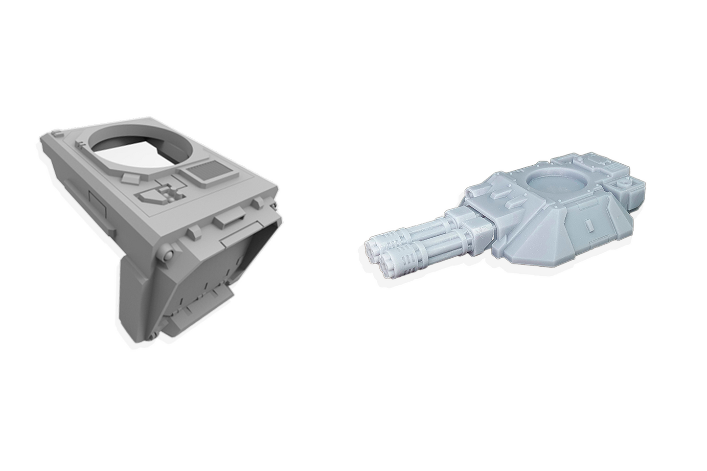 Double Turret V2 Conversion Bits Gladiator Tank