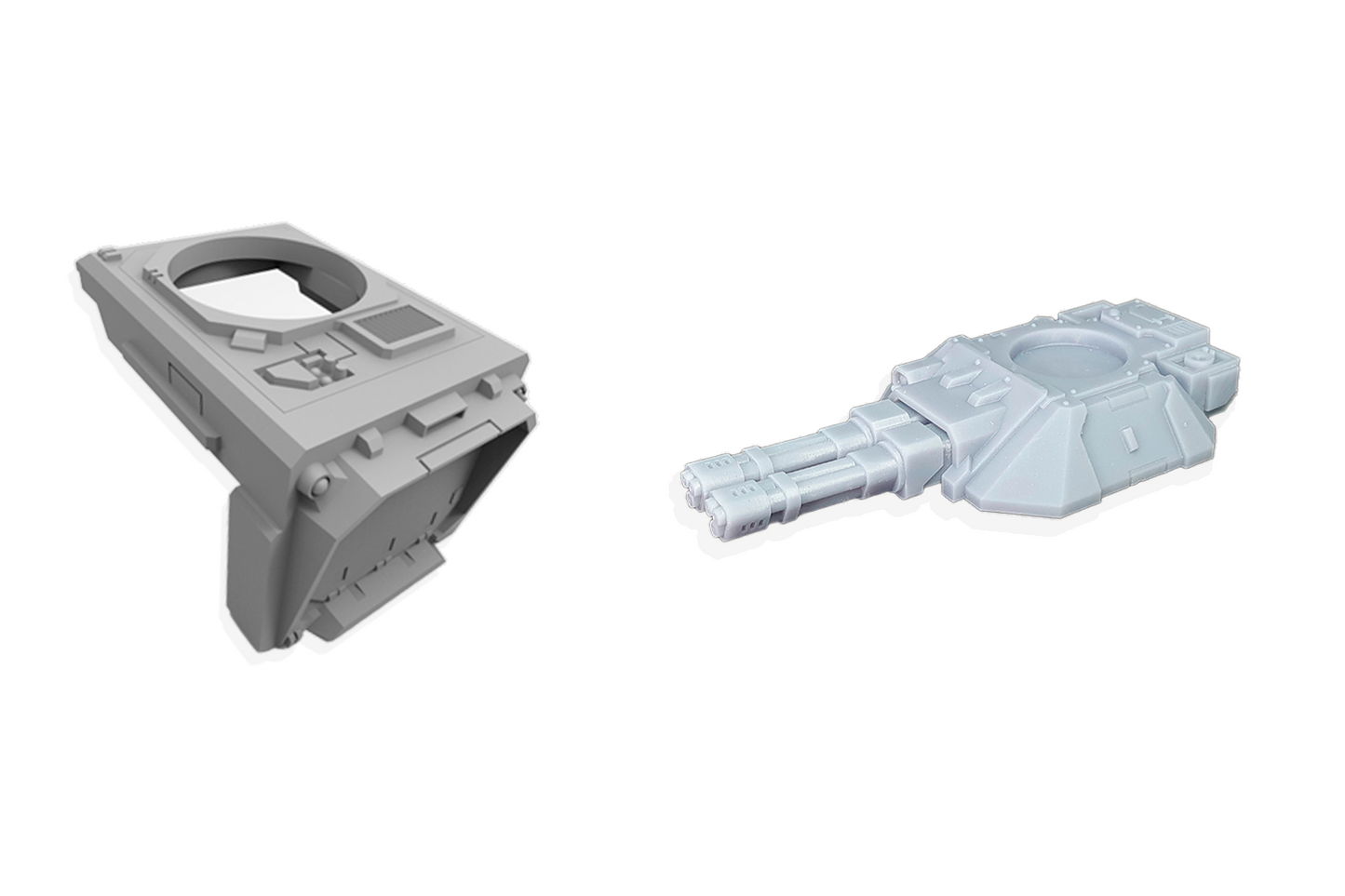 Double Turret V2 Conversion Bits Gladiator Tank