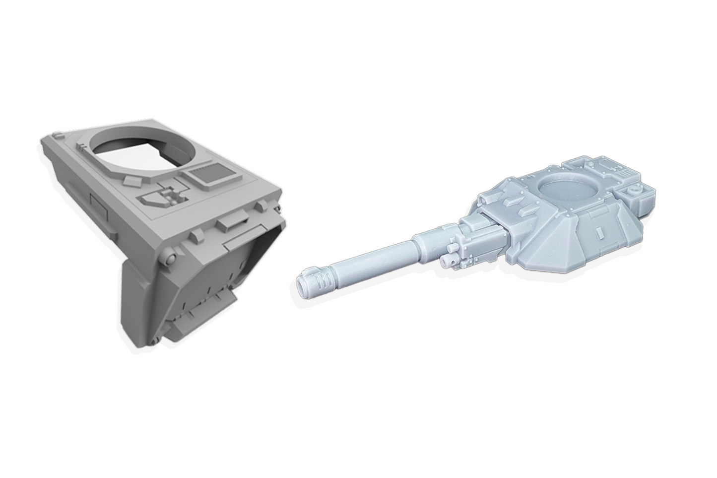 Double Turret V2 Conversion Bits Gladiator Tank