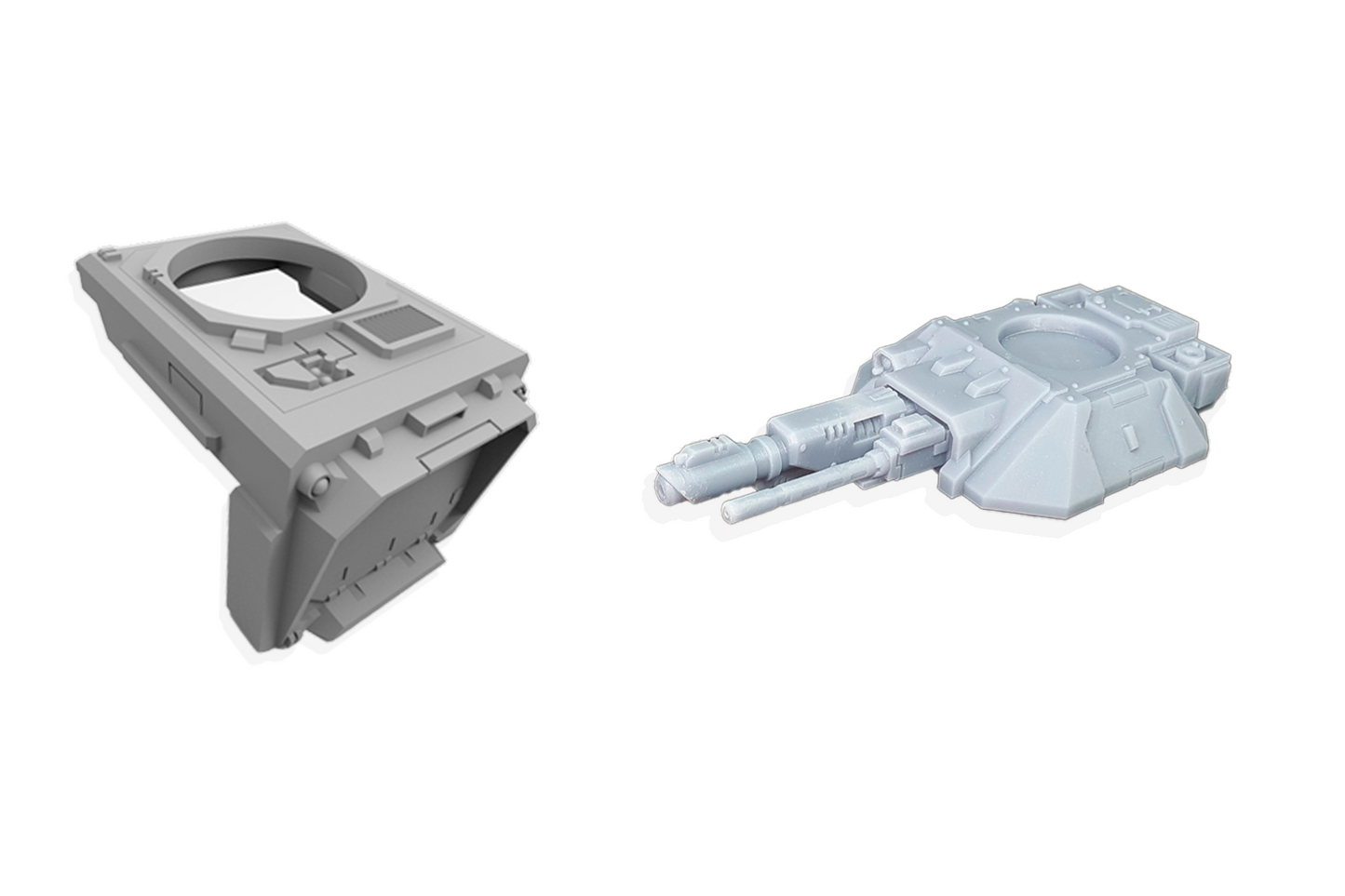 Double Turret V2 Conversion Bits Gladiator Tank
