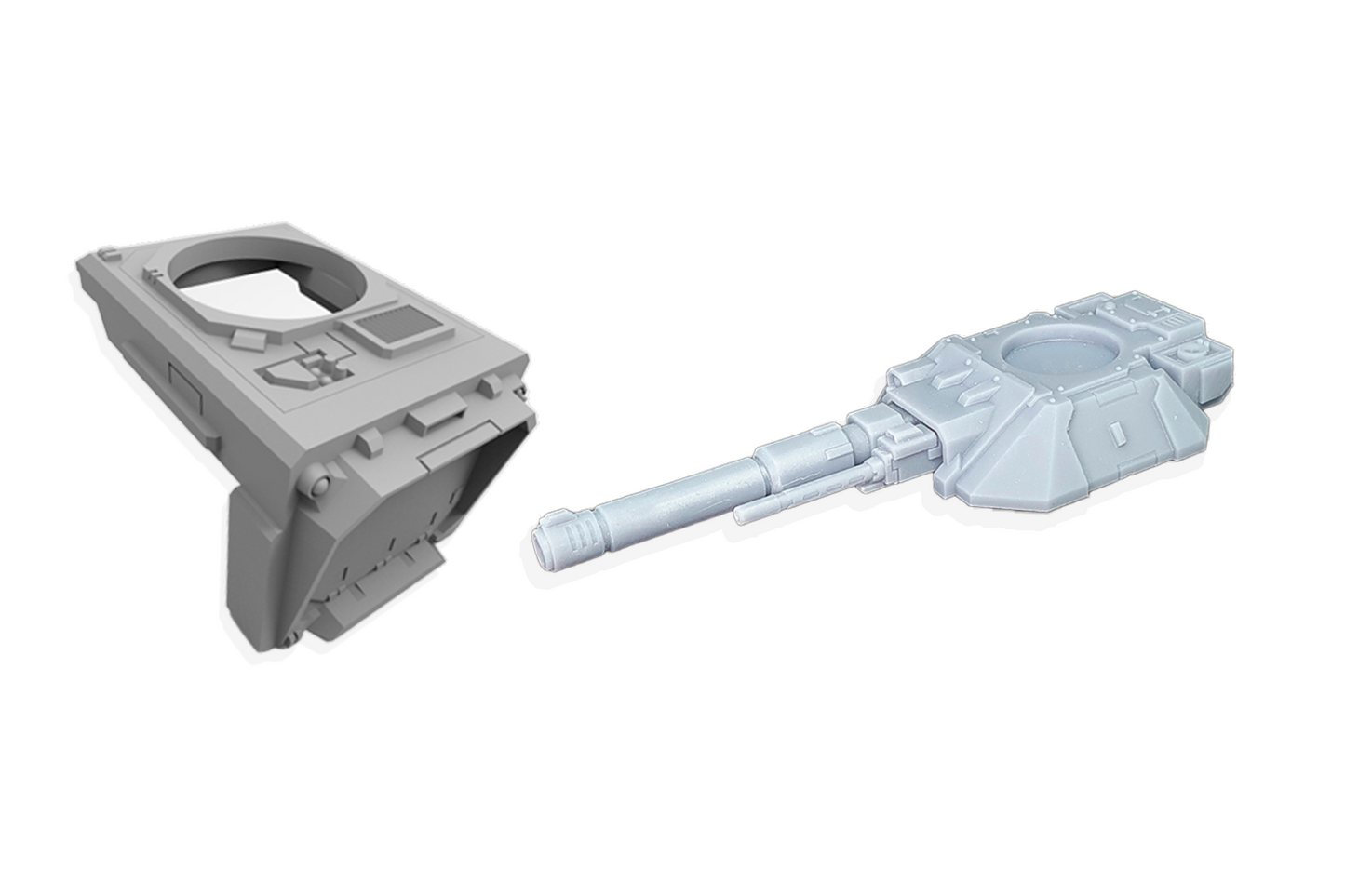 Double Turret V2 Conversion Bits Gladiator Tank