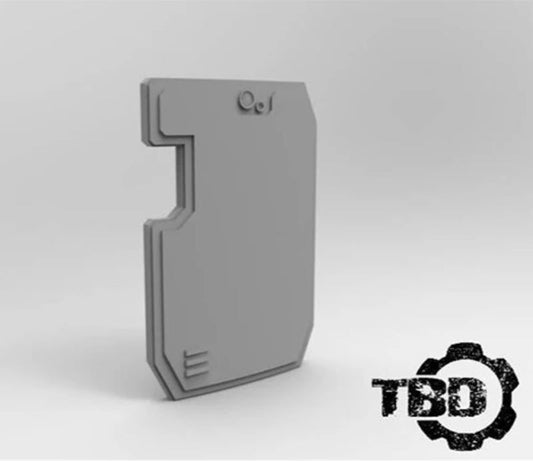 Small Breacher Boarding Shield Conversion Bits - V5 Embossed X5