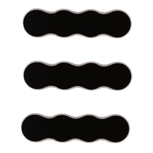 3pcs 4-Man Straight Plasteel & Adhesive Movement Tray