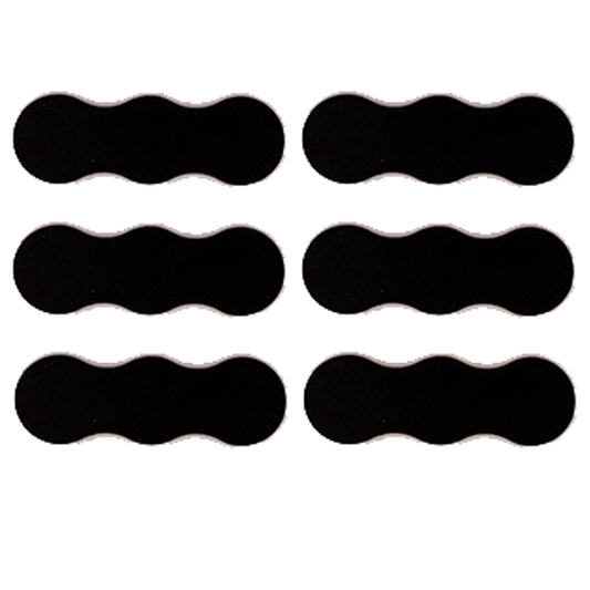 6pcs 3-Man Straight Plasteel & Adhesive Movement Tray