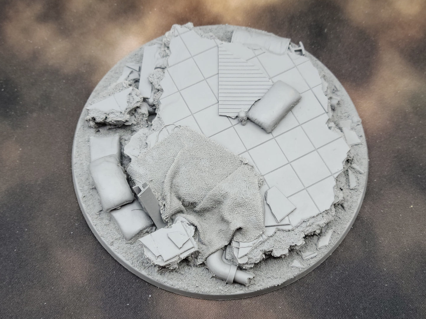 City Ruins - Round Resin Bases