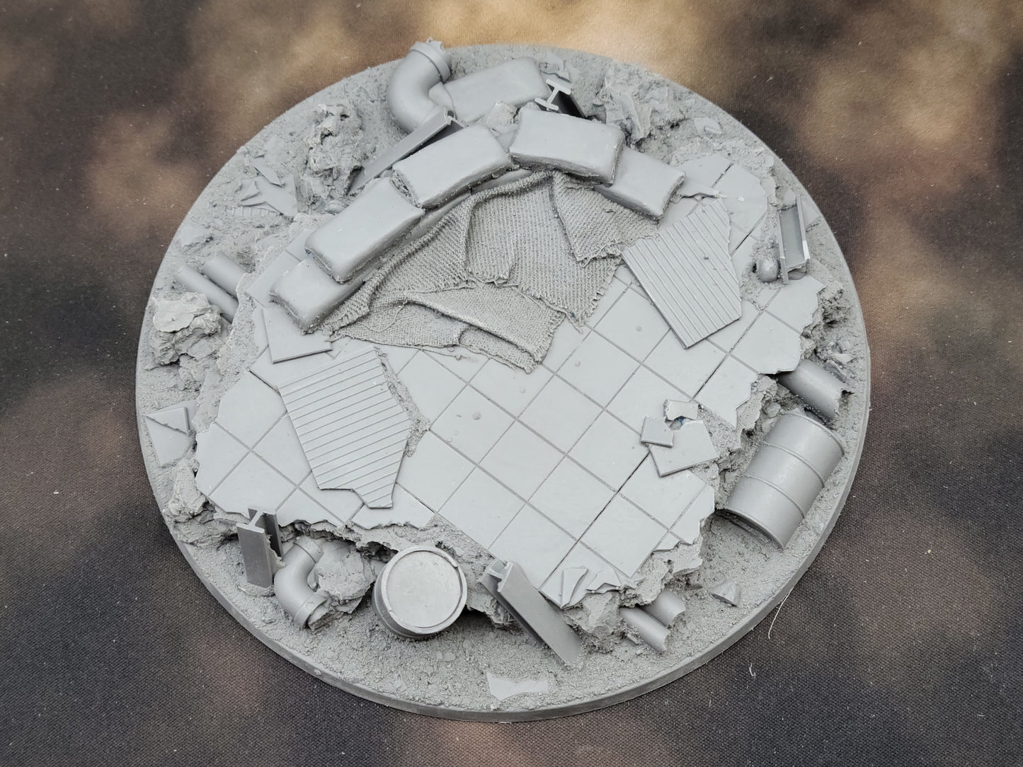 City Ruins - Round Resin Bases