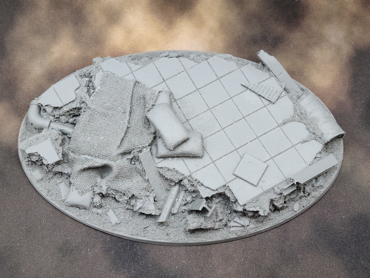 City Ruins - Round Resin Bases