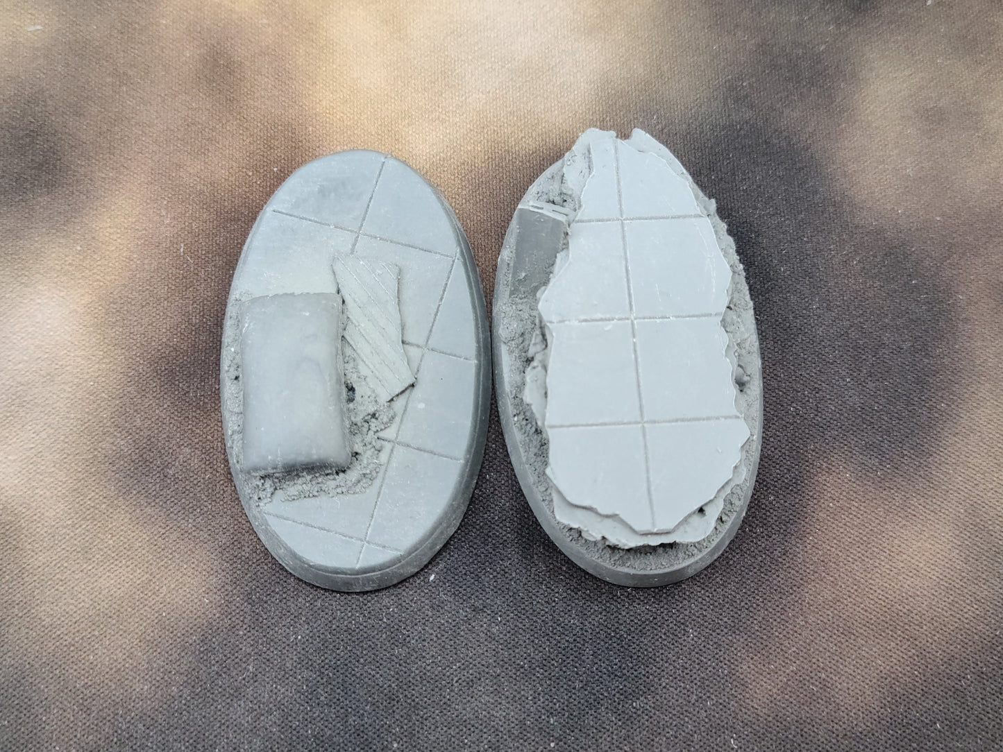 City Ruins - Round Resin Bases