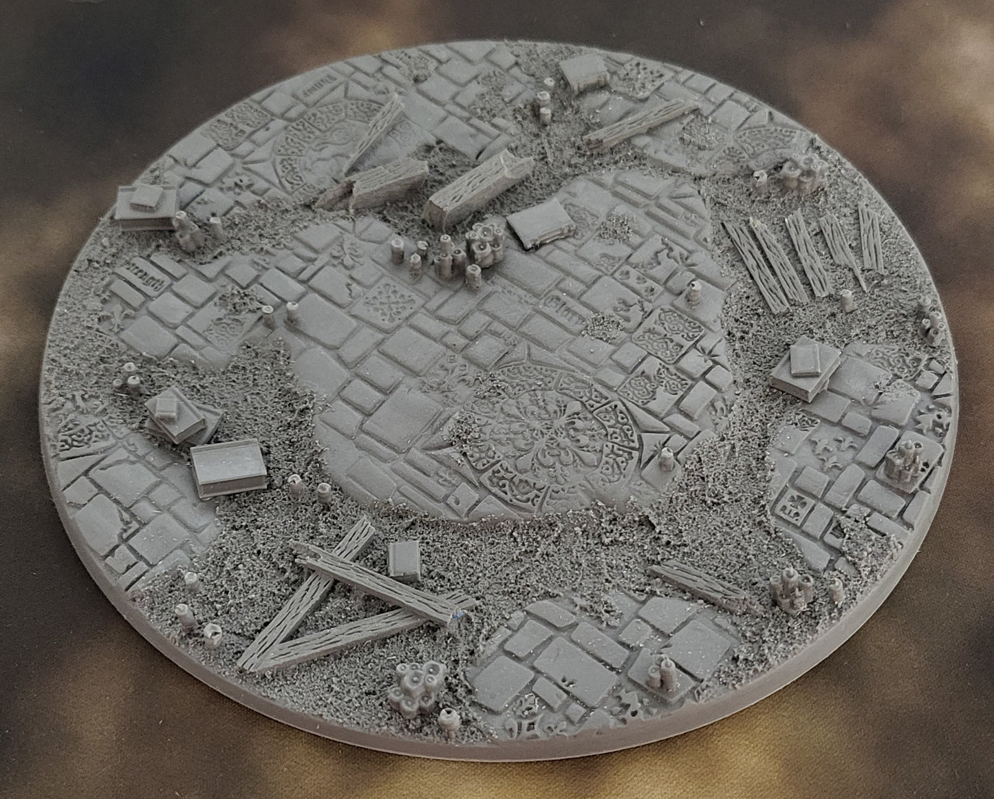 Cursed Cathedral - Round Resin Bases