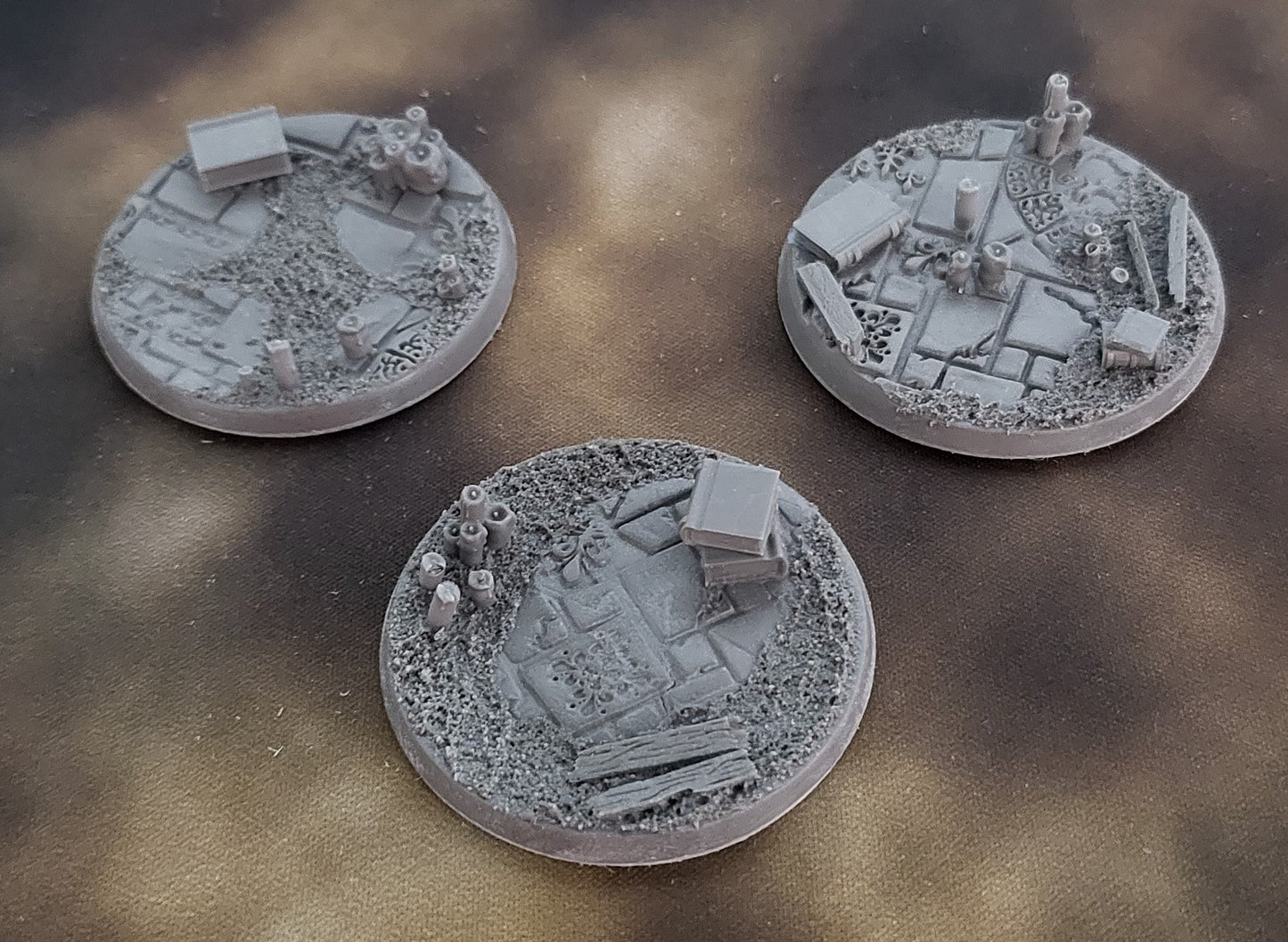 Cursed Cathedral - Round Resin Bases