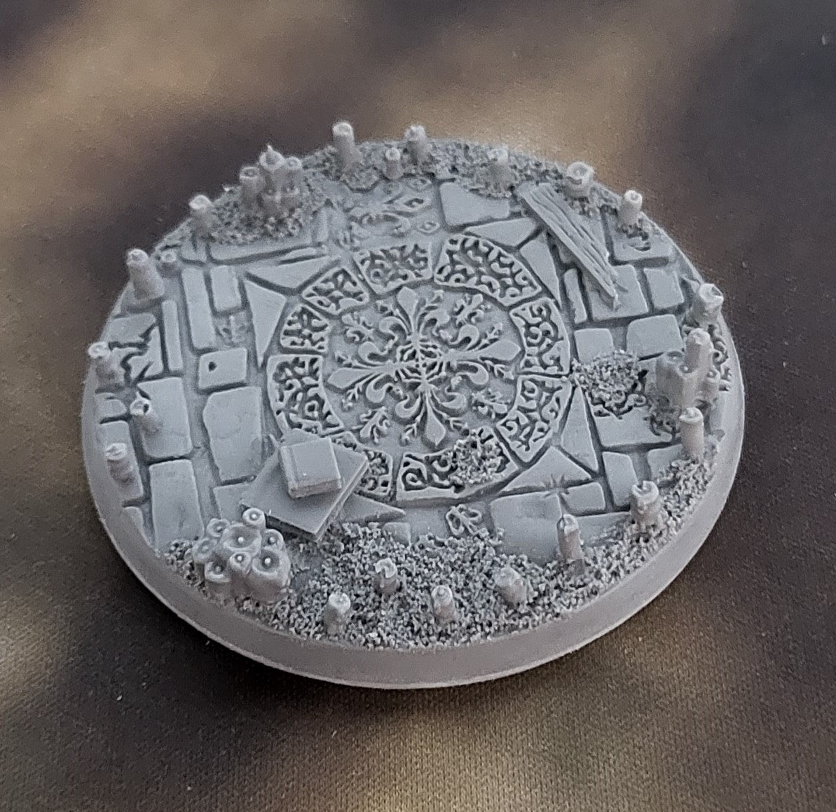 Cursed Cathedral - Round Resin Bases