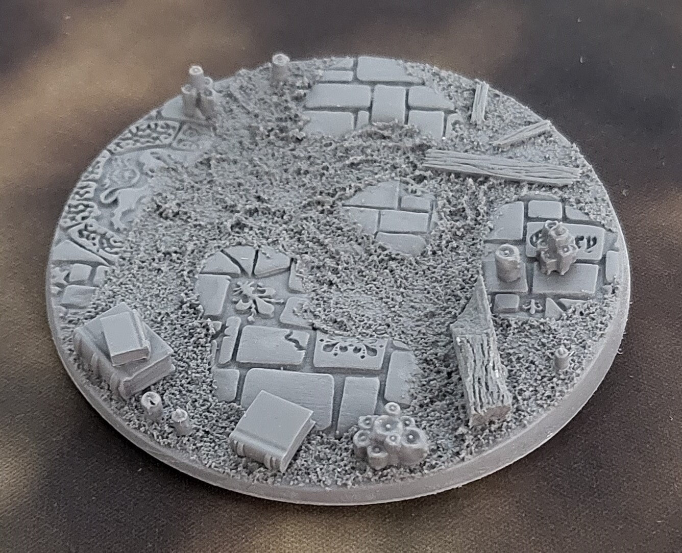 Cursed Cathedral - Round Resin Bases