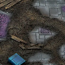 Cursed Cathedral - Round Resin Bases