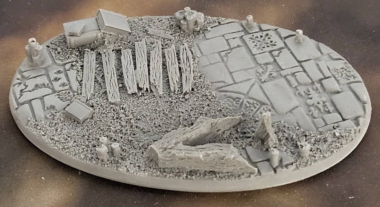 Cursed Cathedral - Round Resin Bases