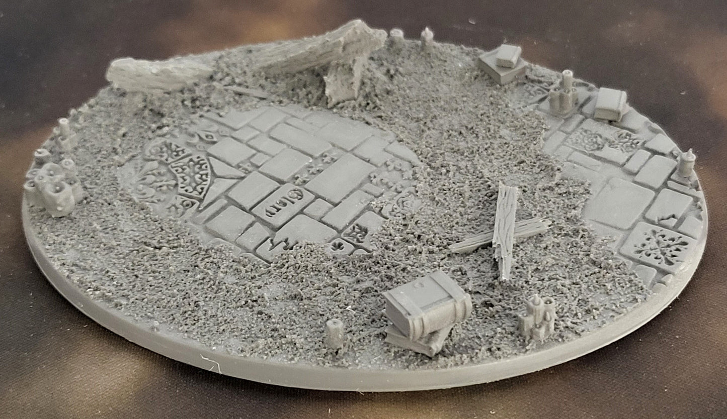 Cursed Cathedral - Round Resin Bases