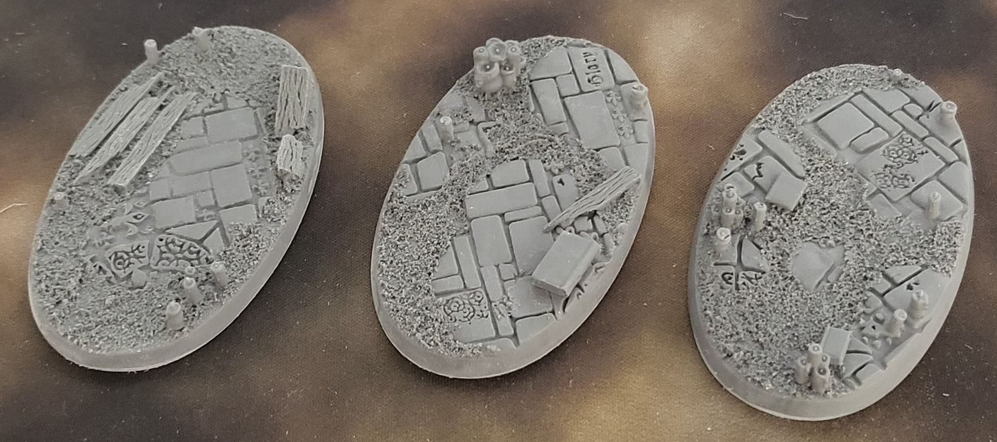 Cursed Cathedral - Round Resin Bases