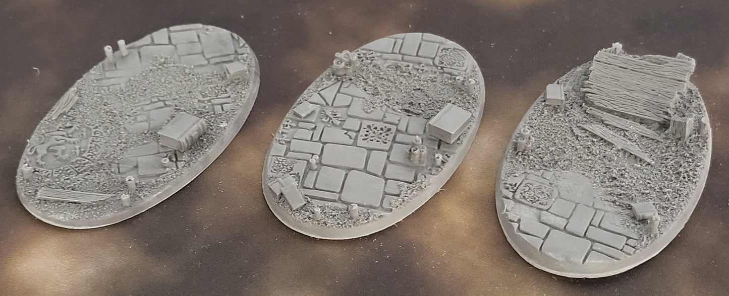 Cursed Cathedral - Round Resin Bases