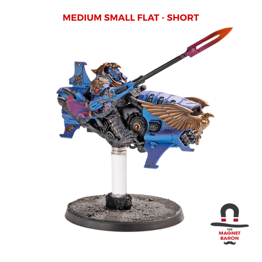 3 Sets Medium Small Flat Magnetic Flight Stands