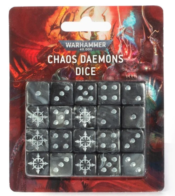 Chaos Daemons Dice: Warhammer 40k and Age of Sigmar