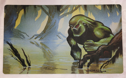 Force of Nature MTG Playmat signed by Douglas Shuler official Magic the Gathering