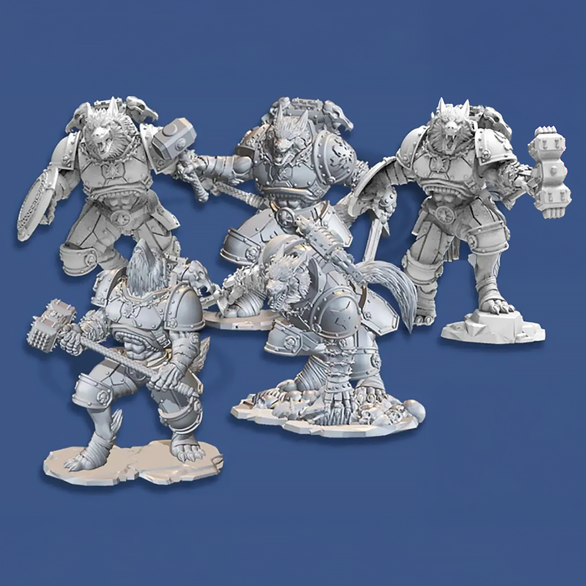 5x Werewolf Infantry: Third Pack