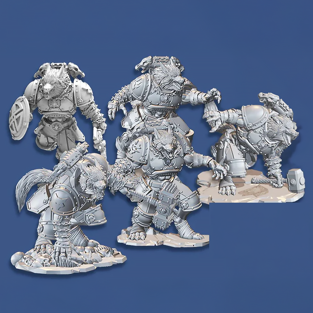 5x Werewolf Infantry: Second Pack