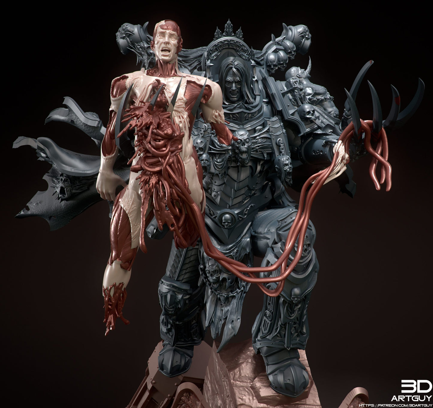 The Boogeyman Miniature 3dArtGuy .STL File