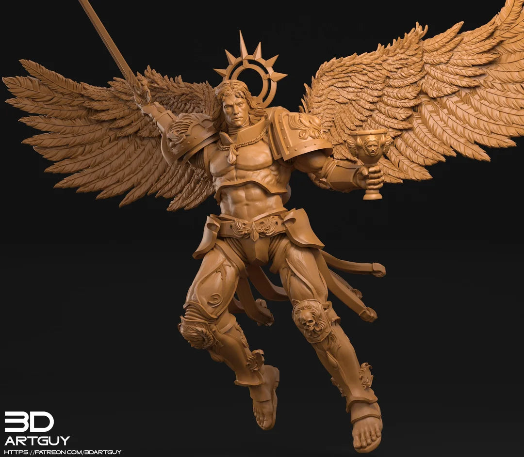 Angel of Glory Miniature 3dArtGuy .STL File