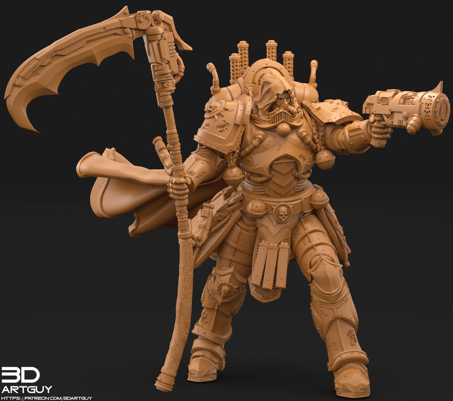 The Reaper Miniature 3dArtGuy .STL File
