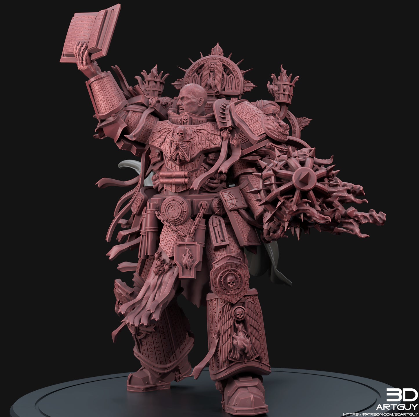 The True Believer Miniature 3dArtGuy .STL File