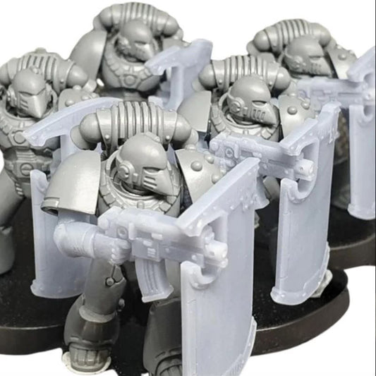 MkVI, MkIII, MkII Breachers Boarding Shields & Arms Bits Set x5