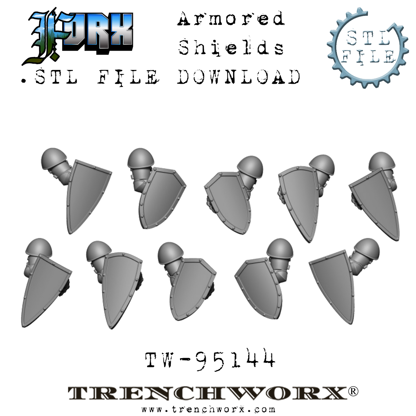 FOrx Battle Bundle! .STL Download