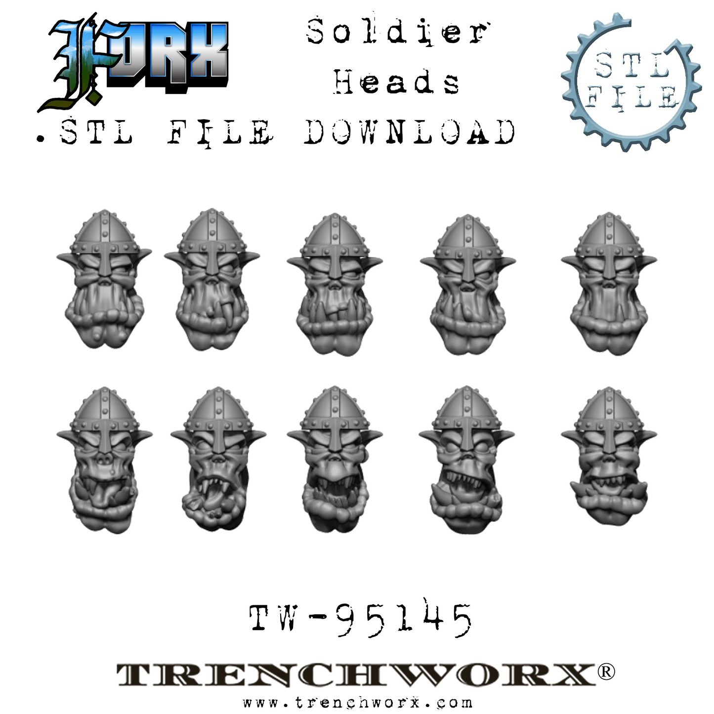 FOrx Battle Bundle! .STL Download