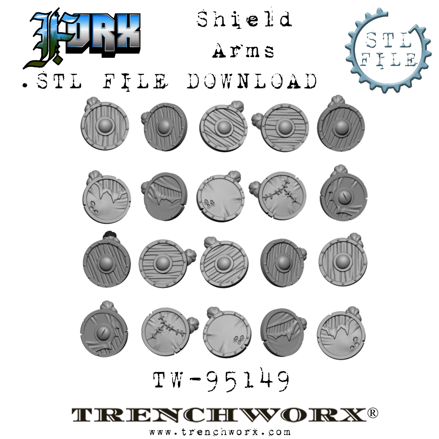 FOrx Battle Bundle! .STL Download